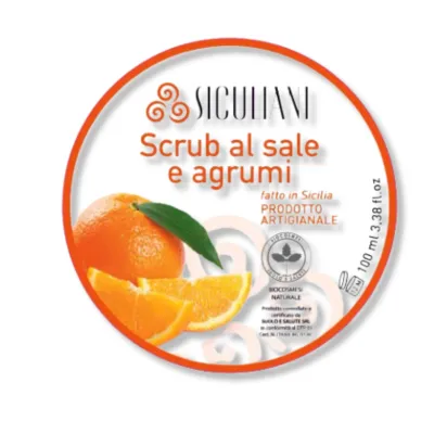 Scrub al Sale e Agrumi di Sicilia - Rivitalizza la tua Pelle