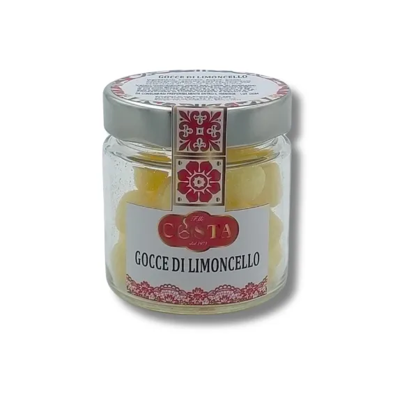 Deliziose Gocce di Limoncello - 100 g di Freschezza al Limone