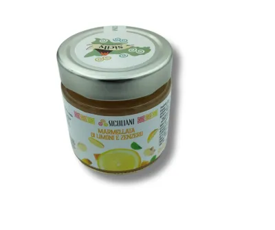 Marmellata di Limoni e Zenzero - Delizia Agrumata da 240g