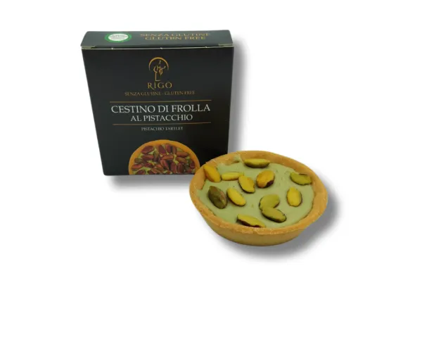 Cestino di Frolla al Pistacchio Senza Glutine - 60g