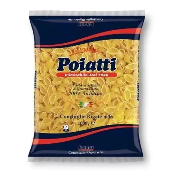 POIATTI CONCHIGLIE RIGATE 36 KG 1