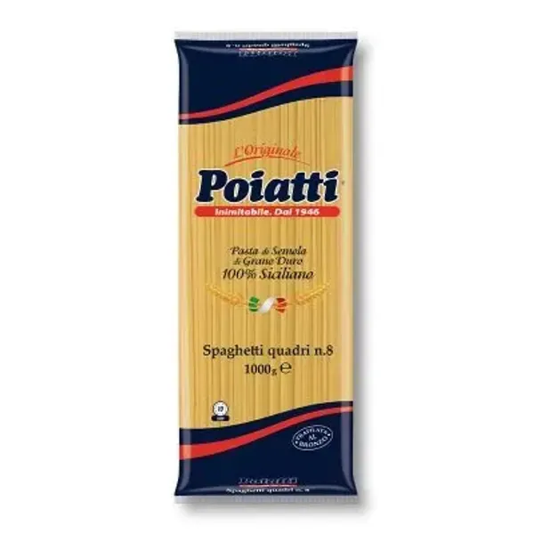 POIATTI SPAGHETTI QUADRI 8 KG1