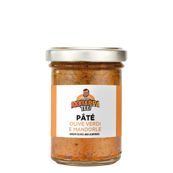 Pâtè di olive verdi e mandorle - 90gr