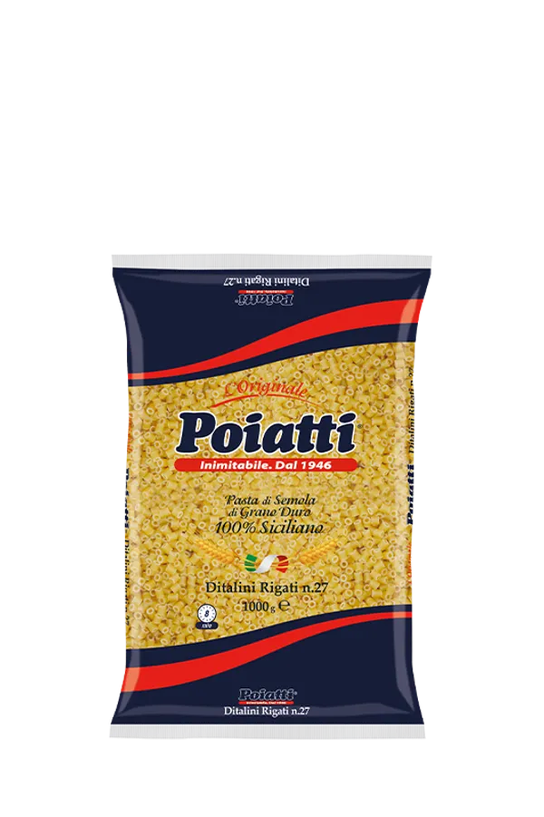 POIATTI DITALINI RIGATI 27 KG 1