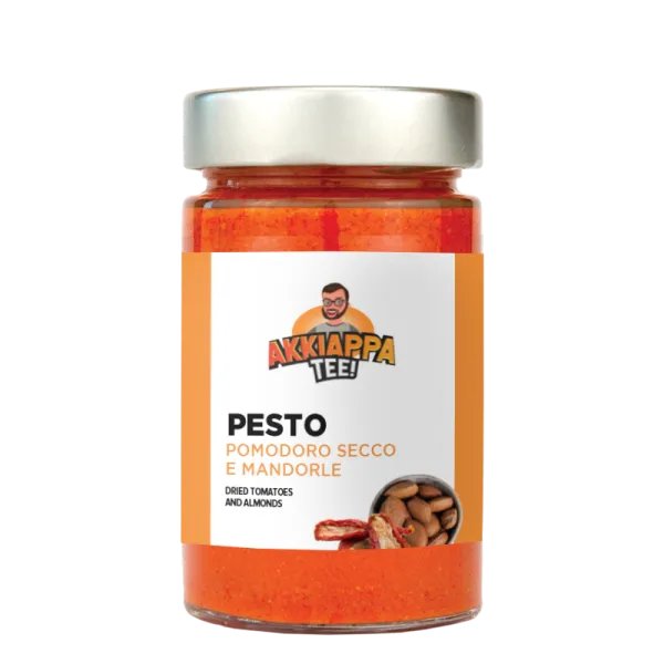 Pesto di pomodoro secco e mandorle - 200gr