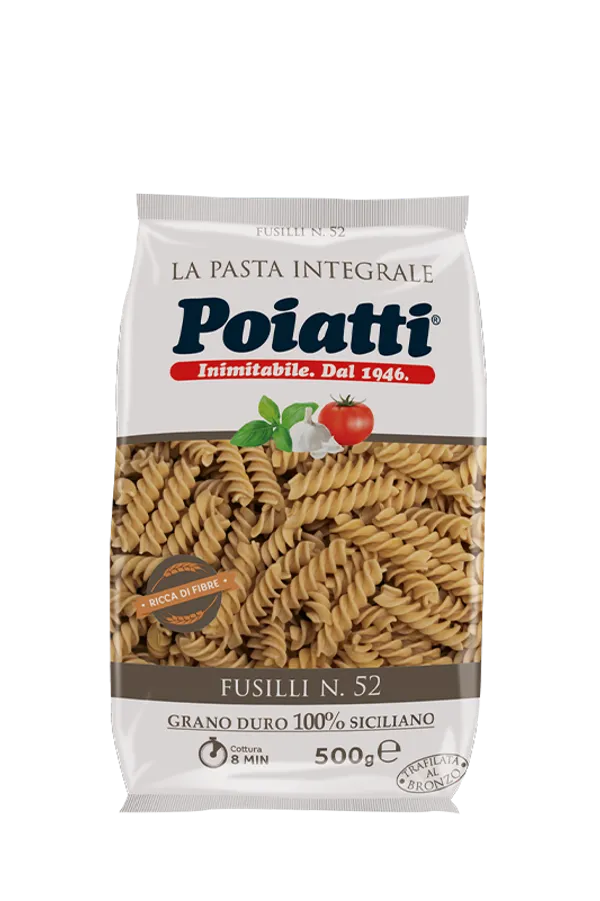POIATTI FUSILLI INTEGRALI 52 G.500