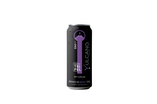 Birra Hoppy Tripel Vulcano |  Lattina da 33 cl