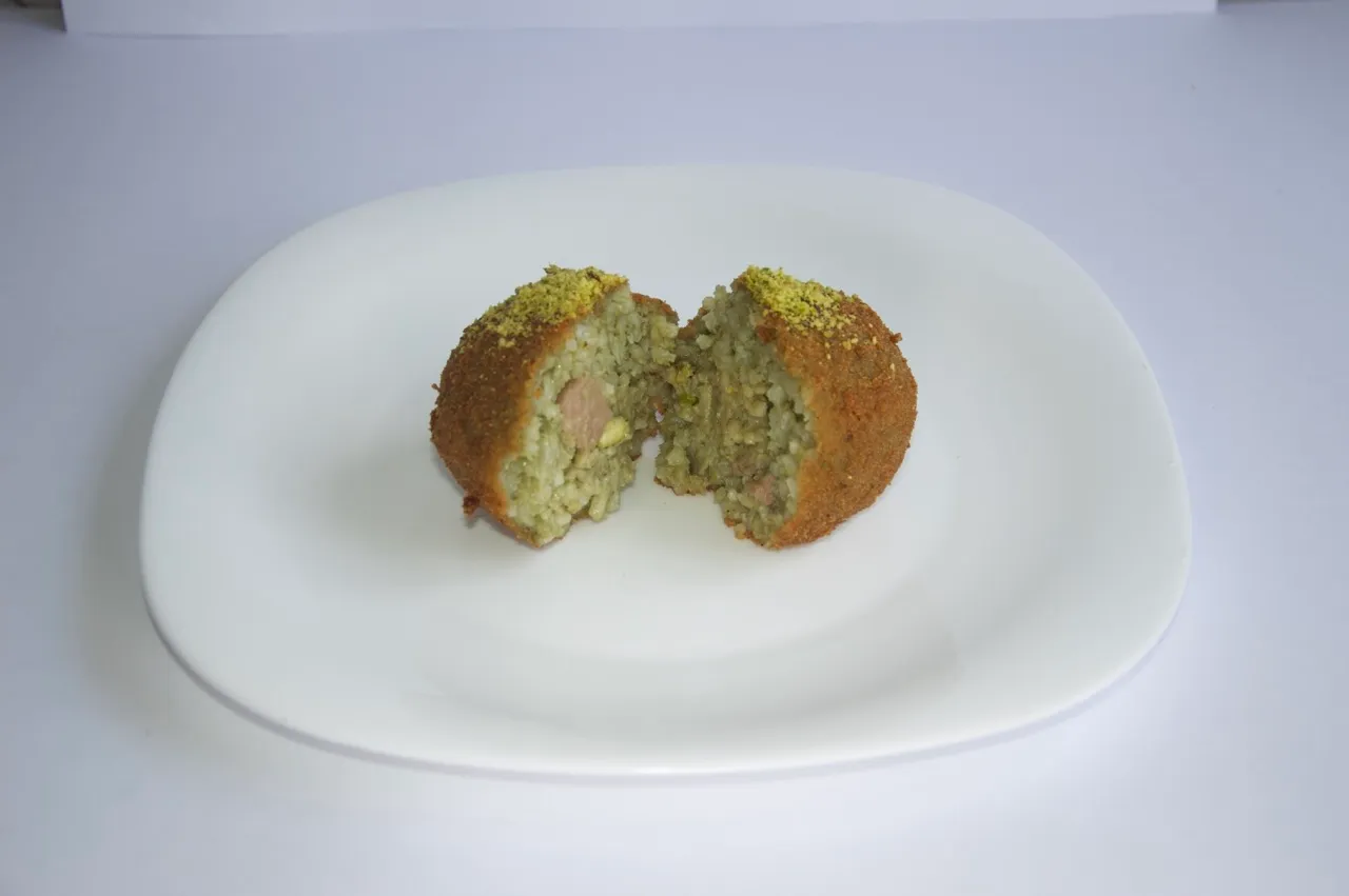 Arancini pistacchio