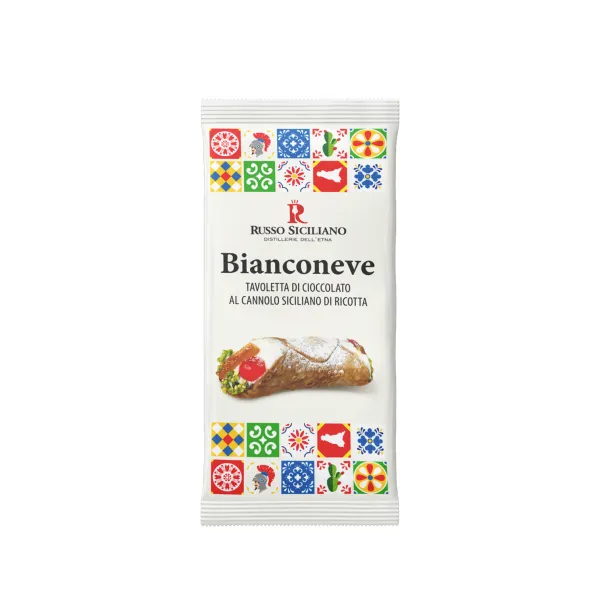 Tavoletta al cannolo siciliano di ricotta
