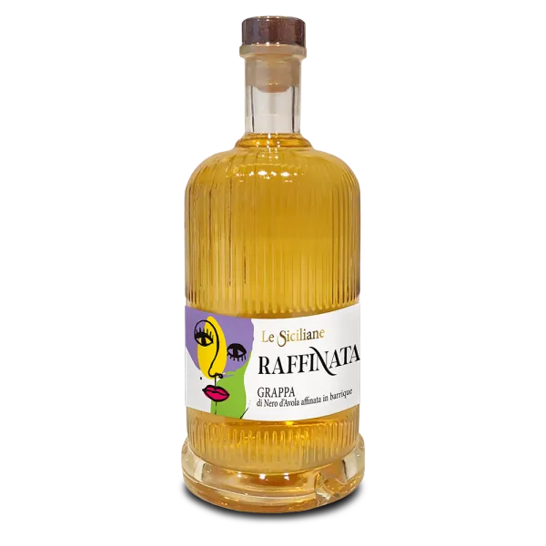 Grappa di Nero d’Avola Affinata in Barrique – Raffinata