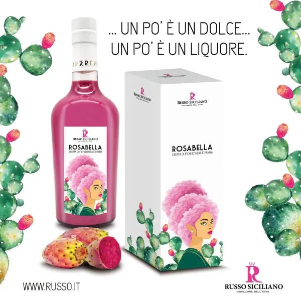 Rosabella – Crema di liquore al Ficodindia e Panna