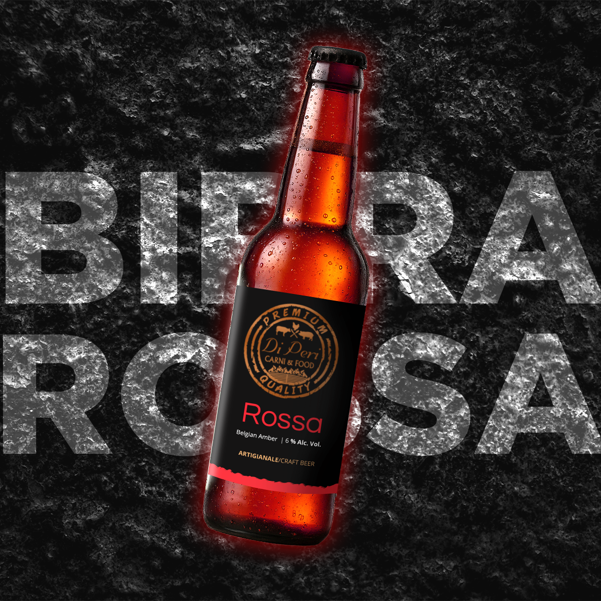 Craft Red Beer