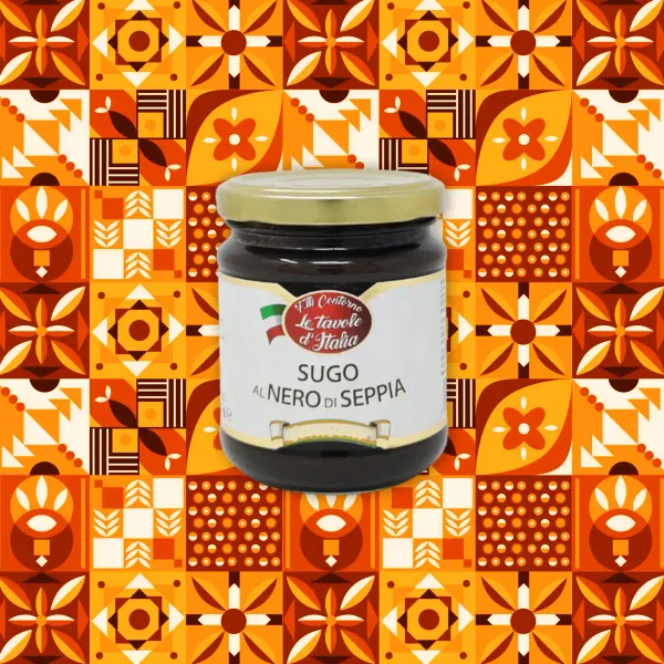Sugo al nero di seppia (vaso vetro gr 180) | Zu Fulippu