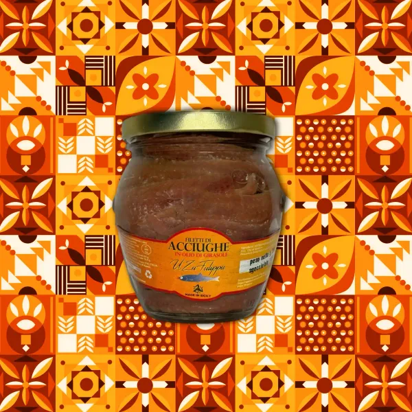Filetti di acciughe (vaso da 200 gr) | Zu Fulippu