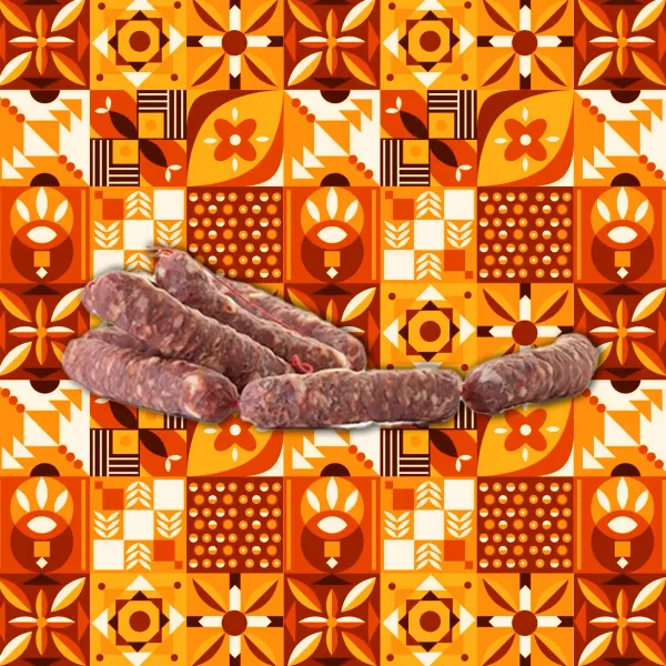 Salsiccia Siciliana Piccante al peperoncino dei Nebrodi 280gr | Zu Fulippu