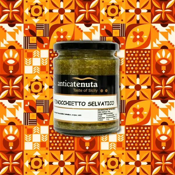 Finocchietto al naturale (vaso vetro gr 290) | Zu Fulippu