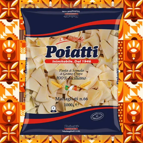 Pasta di Semola di grano duro Siciliano | Maltagliati nr.66 POIATTI