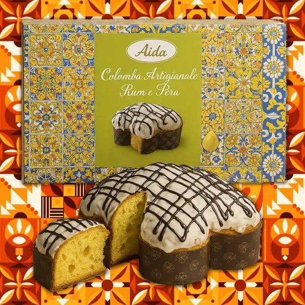 Colomba Artigianale al Rum e Pera kg 1,1 | Zu Fulippu