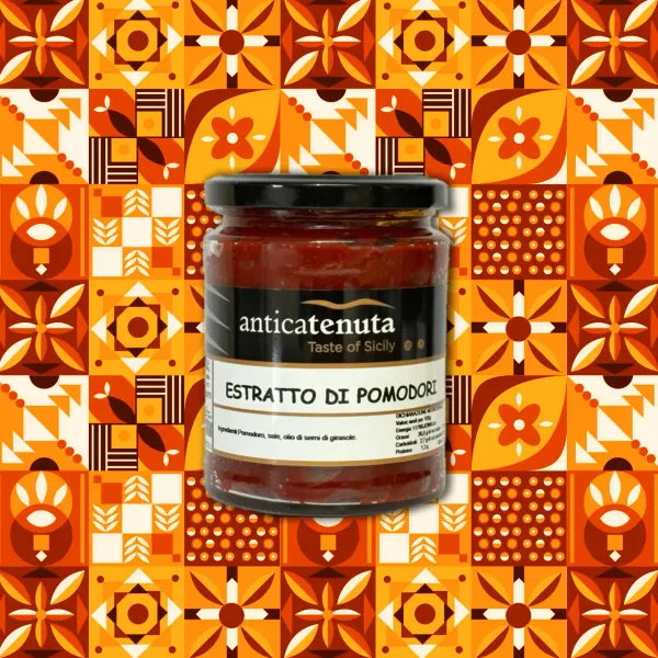 Estratto di pomodoro casareccio Siciliano (vaso vetro gr 314) | Zu Fulippu