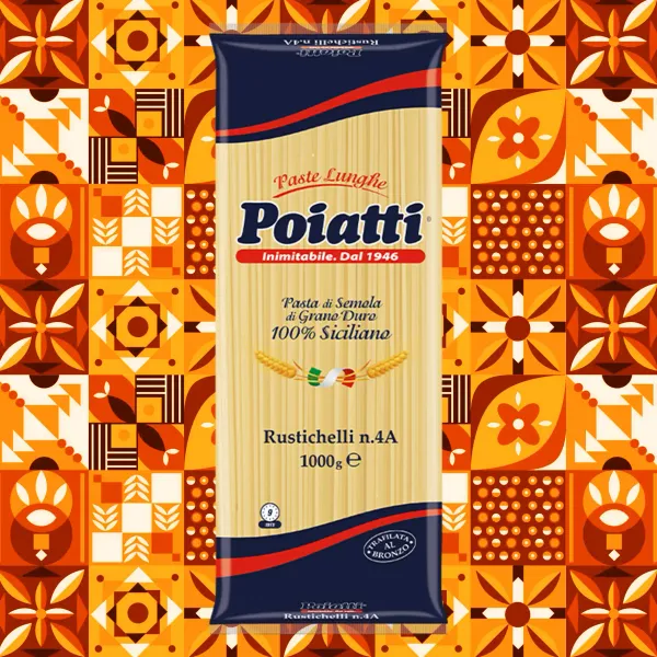 Pasta di Semola di grano duro Siciliano | Rustichelli nr.04A POIATTI