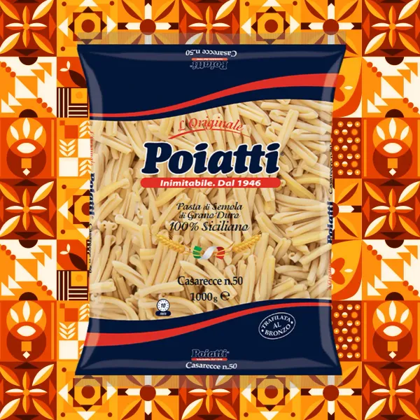 Pasta di Semola di grano duro Siciliano | Casarecce nr.50 POIATTI