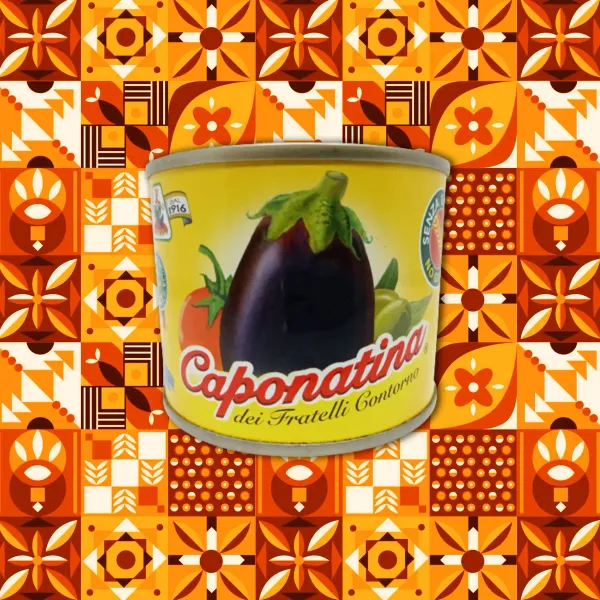 Caponatina di Melanzane Siciliana (latta gr 200) | Zu Fulippu