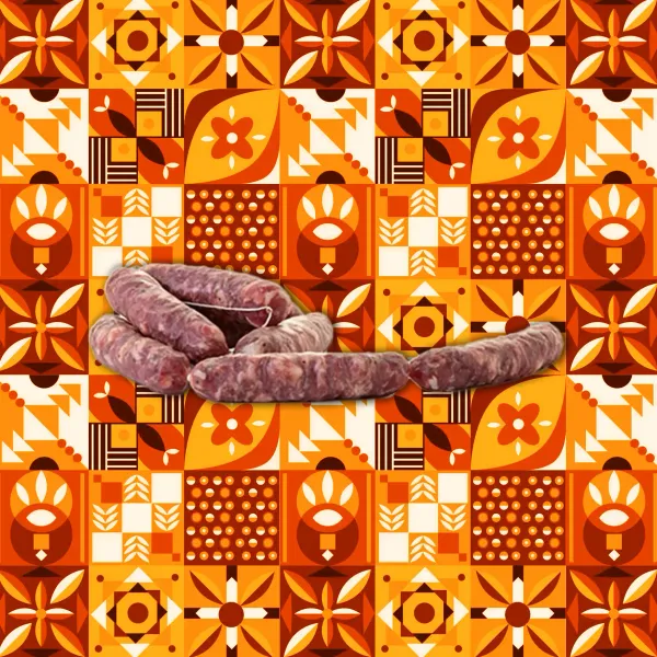 Salsiccia Siciliana Dolce dei Nebrodi con Finocchietto 280gr | Zu Fulippu