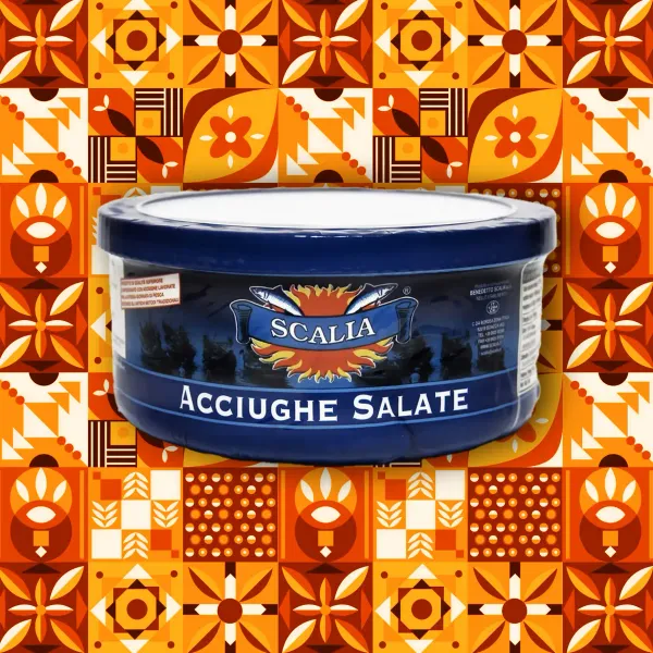 Acciughe di Sciacca sotto sale (latta kg 1 nominale) | Zu Fulippu