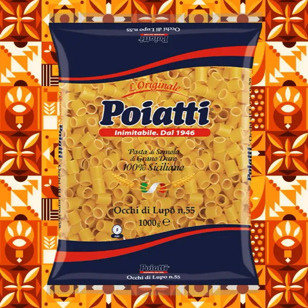 Pasta di Semola di grano duro Siciliano | Occhi di Lupo nr.55 POIATTI