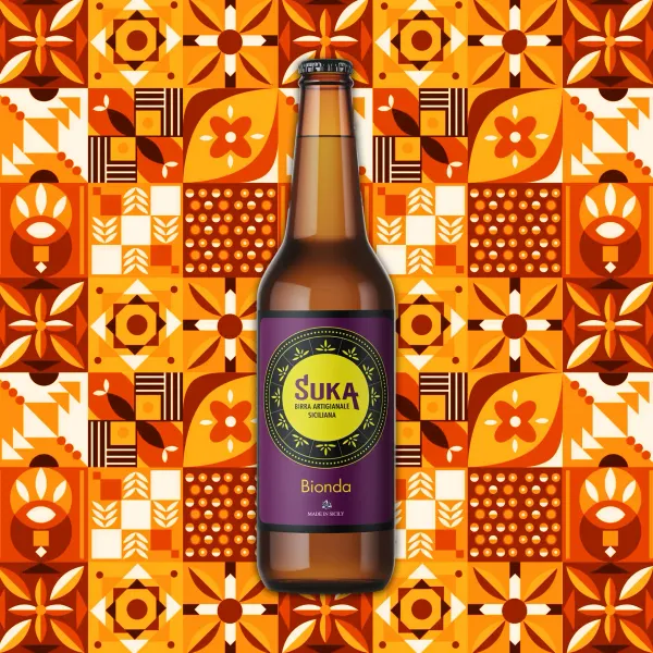 Birra SUKA Bionda Produzione Artigianale (bottiglia 33 cl) | Zu Fulippu