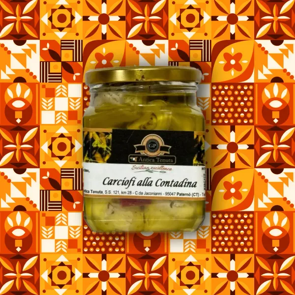 Carciofi alla contadina (vaso vetro gr 560) | Zu Fulippu