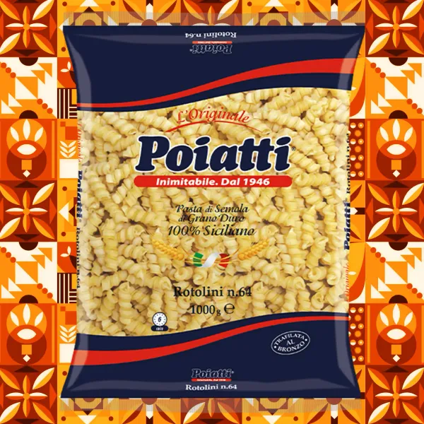 Pasta di Semola di grano duro Siciliano | Rotolini nr.64 POIATTI