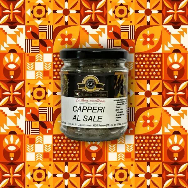 Capperi siciliani sotto sale (vaso vetro gr 150) | Zu Fulippu