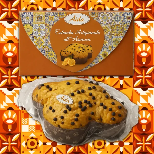 Colomba Artigianale all'Arancia kg 1,1 | Zu Fulippu