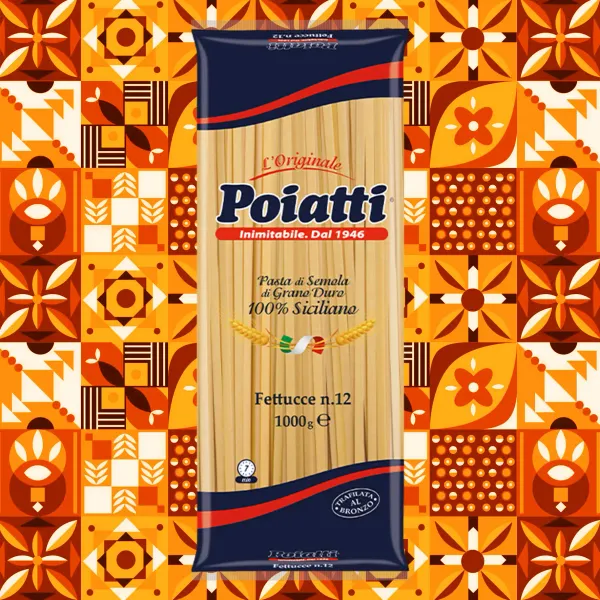 Pasta di Semola di grano duro Siciliano | Fettucce nr.12 POIATTI
