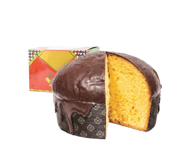 PANETTONE GLASSATO AL CIOCCOLATO SICILIANO