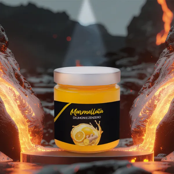 Marmellata di Limoni e Zenzero | Vulcano