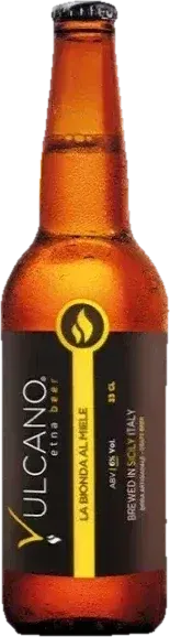 Birra La Bionda al miele Vulcano
