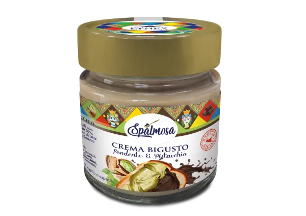 Crema Bigusto - Fondente e Pistacchio