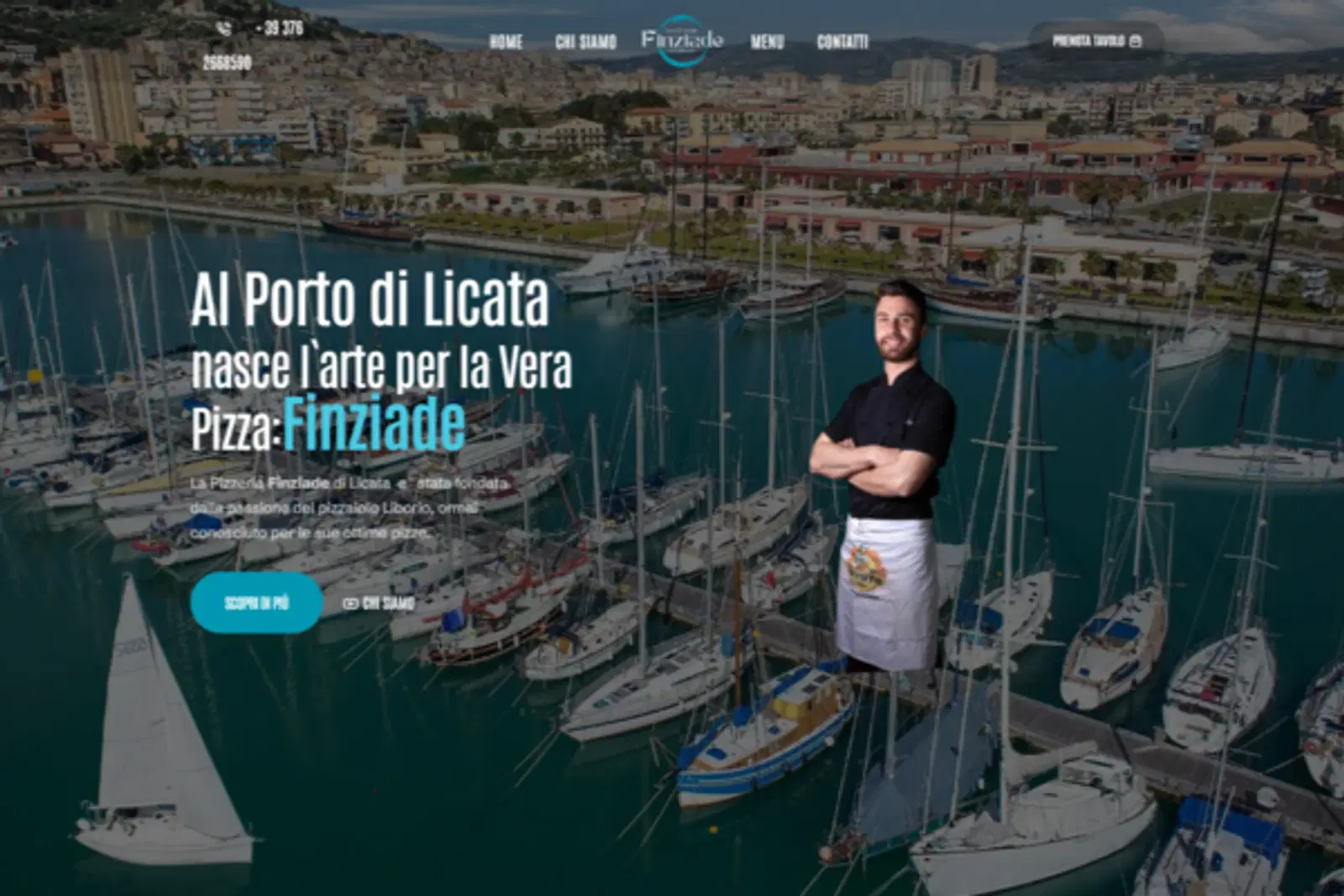 Finziade: la home del sito