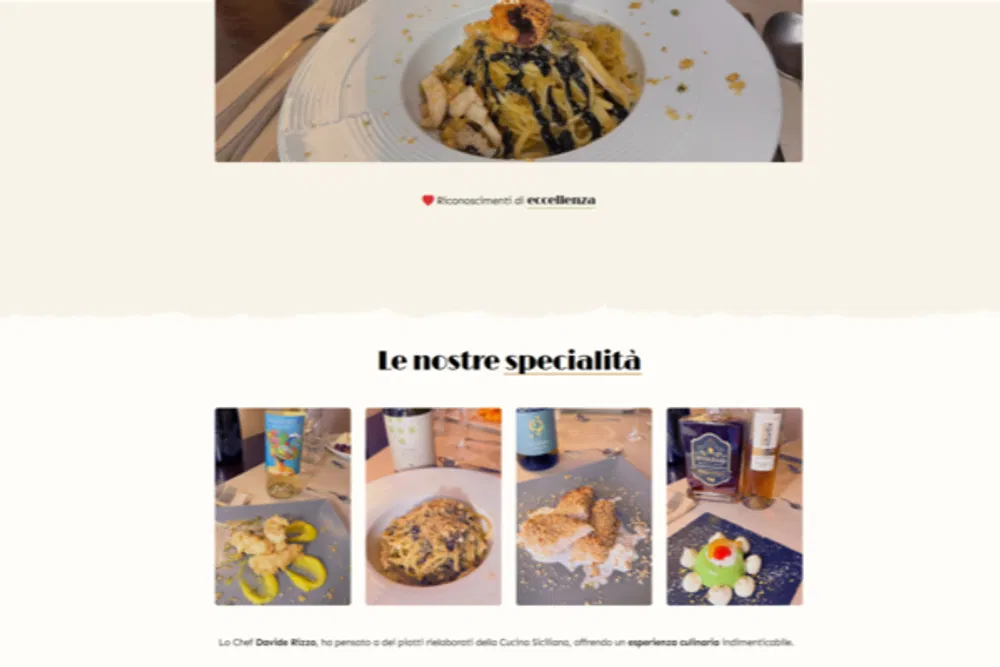 Il Picciotto: una schermata del sito