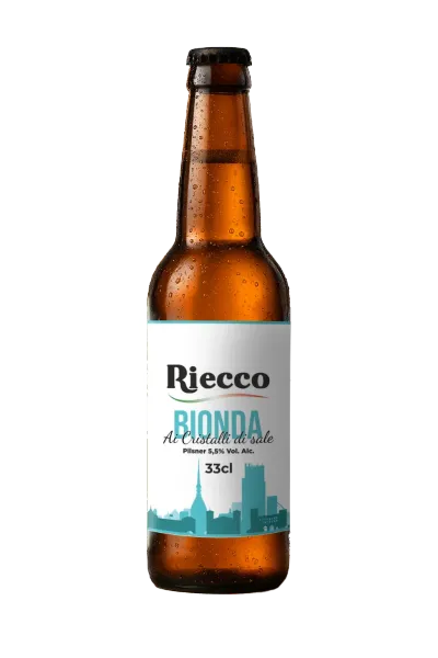 Birra Riecco Bionda ai cristalli di sale