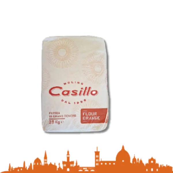 FARINA 00 FLOUR ARANCIO KG 25