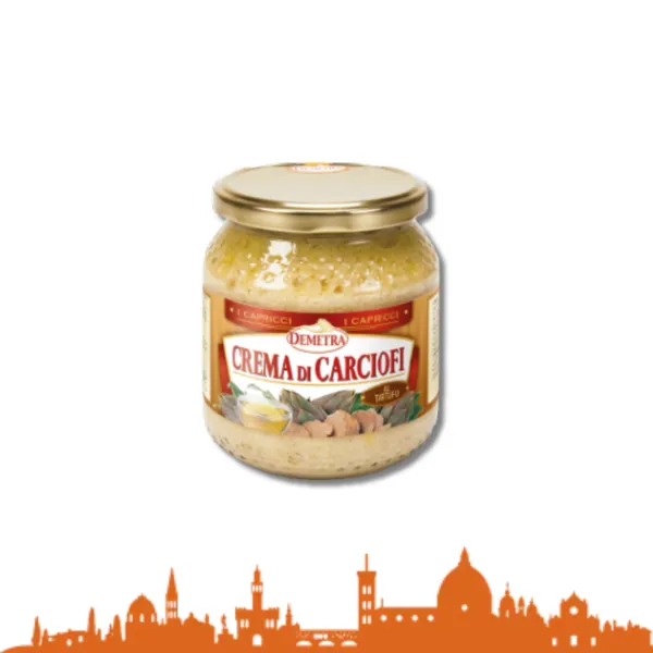 CREMA CARCIOFI VASO 500G