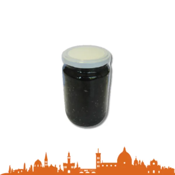 UOVA DI LOMPO NERE VASO GR.350