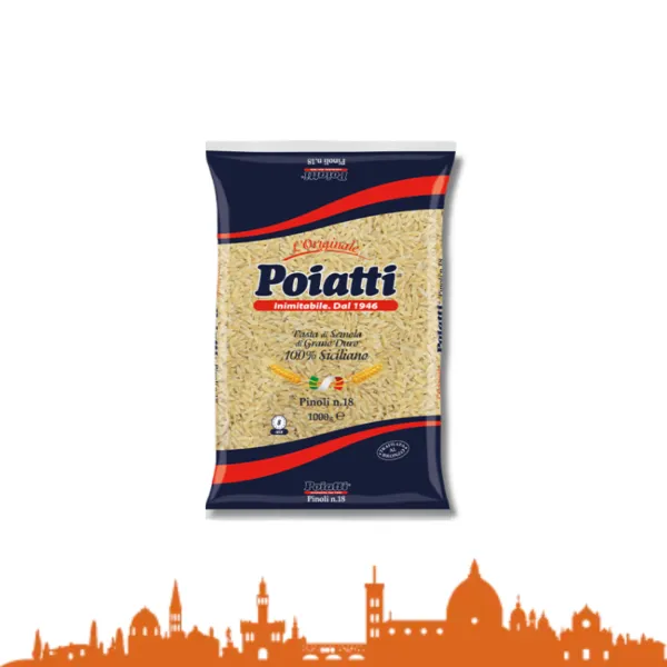 POIATTI PASTA PINOLI 18 KG 1