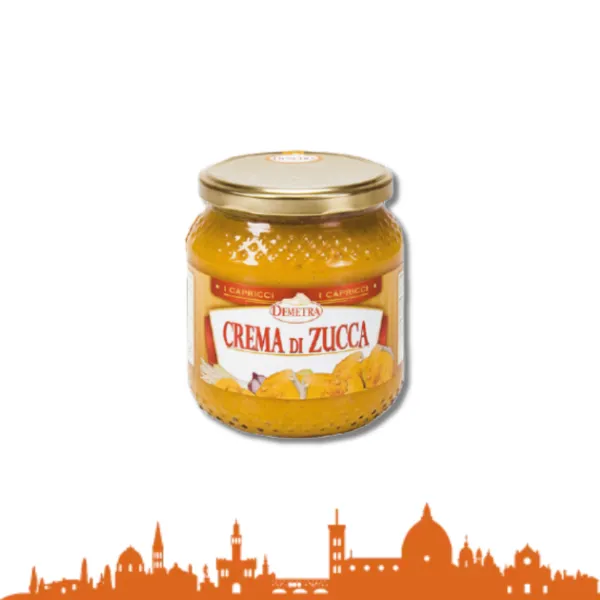 CREMA ZUCCA VASO 500G