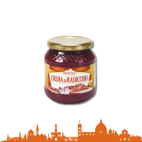 CREMA DI RADICCHIO VASO 500G