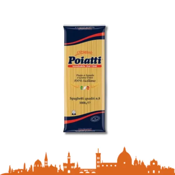 POIATTI SPAGHETTI QUADRI 8 KG1