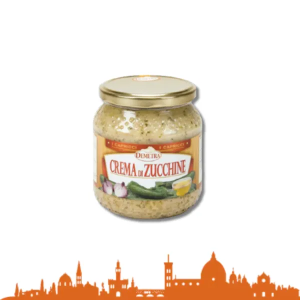 CREMA DI ZUCCHINE VETRO 500